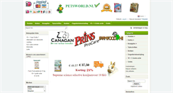 Desktop Screenshot of petsworld.nl
